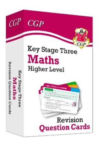 Cover of KS3 Maths Revision Question Cards - Higher