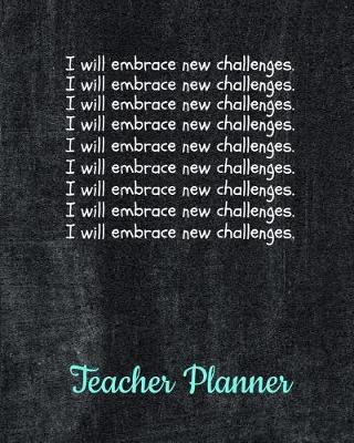 Book cover for I will embrace new challenges.