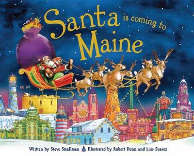 Book cover for Santa Is Coming to Maine
