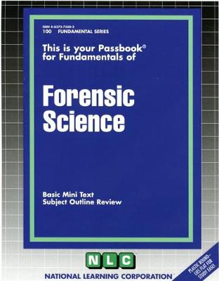 Book cover for FORENSIC SCIENCE