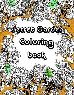 Book cover for Secret garden coloring book
