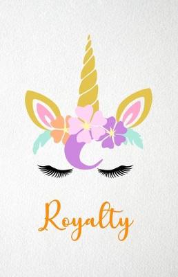 Book cover for Royalty A5 Lined Notebook 110 Pages