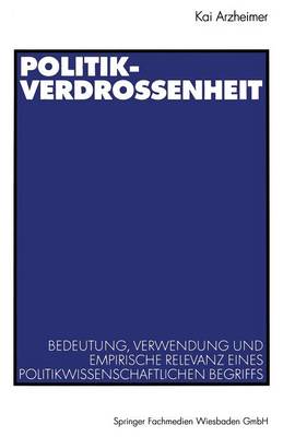 Book cover for Politikverdrossenheit