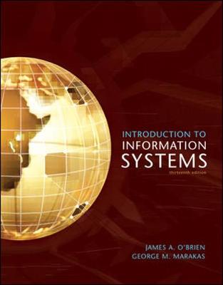 Book cover for Introduction to Information Systems