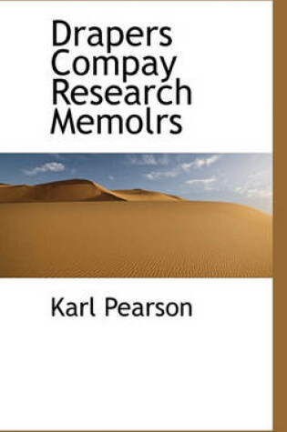 Cover of Drapers Compay Research Memolrs