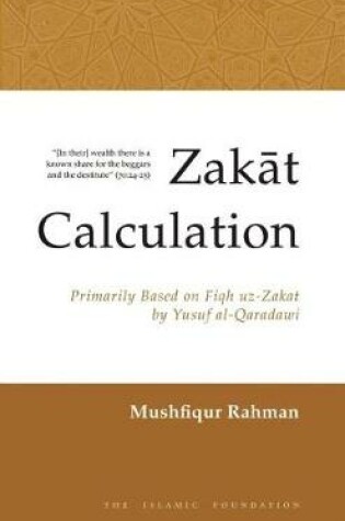 Cover of Zakat Calculation