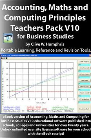 Cover of Accounting, Maths and Computing Principles for Business Studies Teachers Pack V10