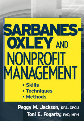 Book cover for Sarbanes-Oxley and Nonprofit Management