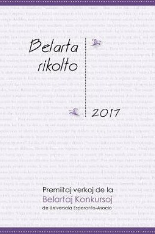 Cover of Belarta Rikolto 2017