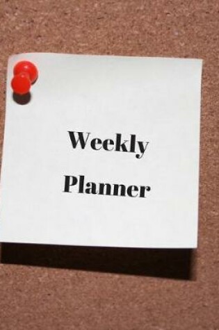 Cover of Weekly Planner