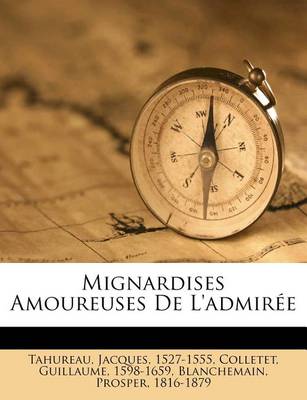 Book cover for Mignardises Amoureuses de l'Admiree
