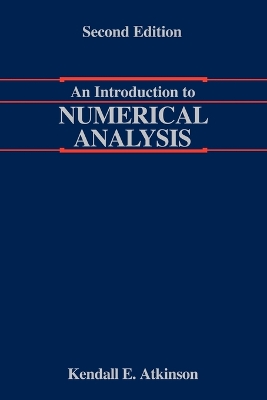 Book cover for An Introduction to Numerical Analysis