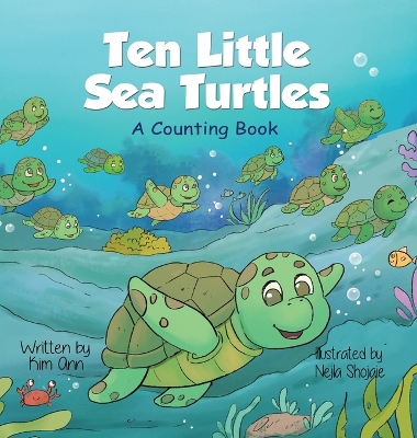 Book cover for Ten Little Sea Turtles