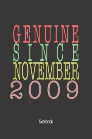 Cover of Genuine Since November 2009