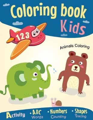 Book cover for Coloring book for Kids