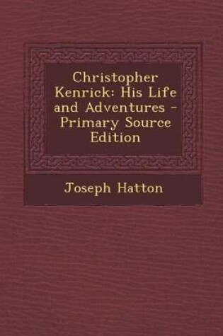 Cover of Christopher Kenrick