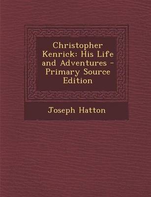 Book cover for Christopher Kenrick