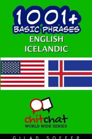 Cover of 1001+ Basic Phrases English - Icelandic