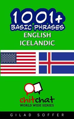 Book cover for 1001+ Basic Phrases English - Icelandic