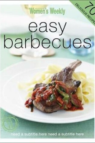 Cover of Easy Barbecues