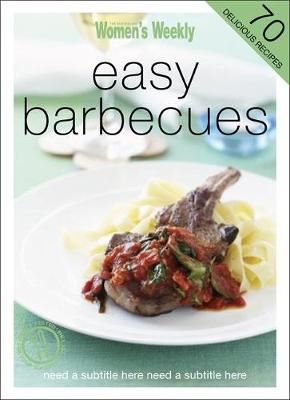 Cover of Easy Barbecues