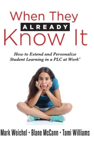 Cover of When They Already Know It