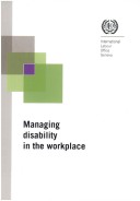 Book cover for Managing disability in the workplace