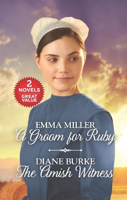 Book cover for A Groom for Ruby and the Amish Witness