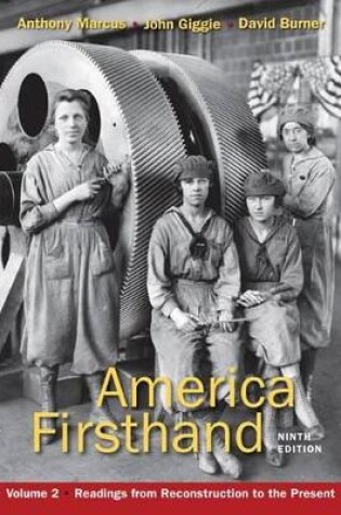 Cover of America Firsthand, Volume 2