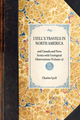 Book cover for Lyell's Travels in North America