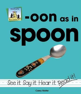 Book cover for Oon as in Spoon