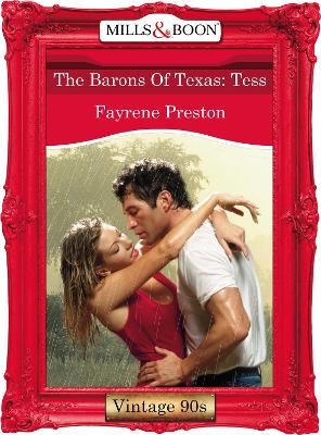 Book cover for The Barons Of Texas: Tess