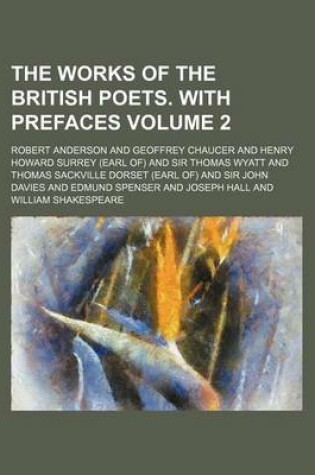 Cover of The Works of the British Poets. with Prefaces Volume 2