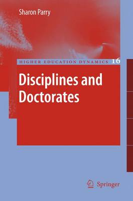 Book cover for Disciplines and Doctorates