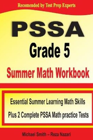 Cover of PSSA Grade 5 Summer Math Workbook