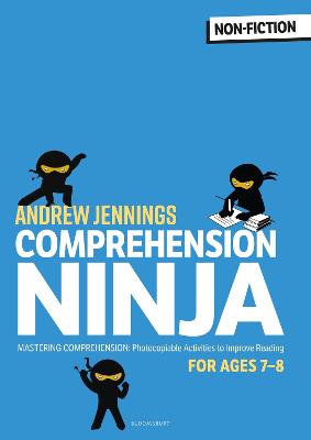 Book cover for Comprehension Ninja for Ages 7-8: Non-Fiction