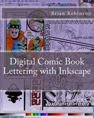 Book cover for Digital Comic Book Lettering with Inkscape