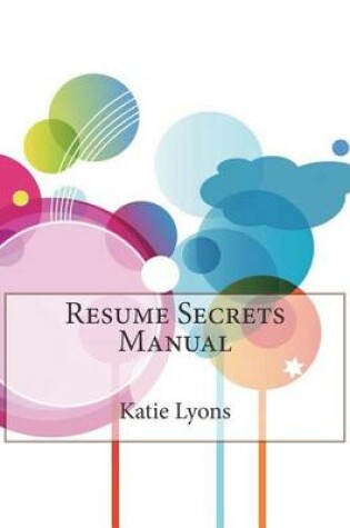 Cover of Resume Secrets Manual