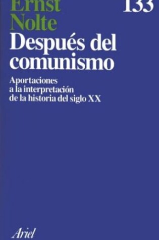 Cover of Despues del Comunismo