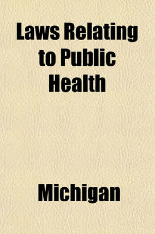 Cover of Laws Relating to Public Health