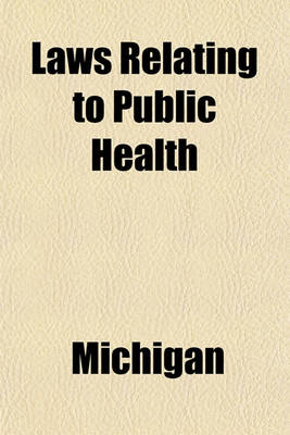 Book cover for Laws Relating to Public Health