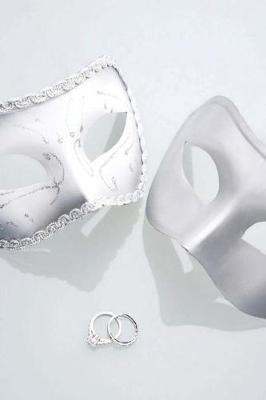 Cover of Wedding Journal Wedding Rings Drama Masks