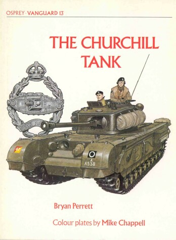 Book cover for The Churchill Tank
