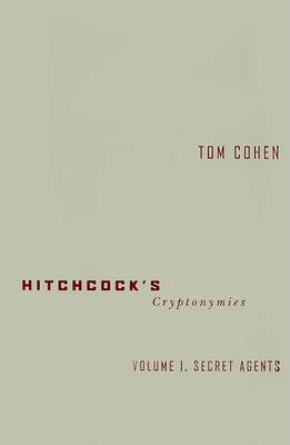 Cover of Hitchcock’s Cryptonymies v1