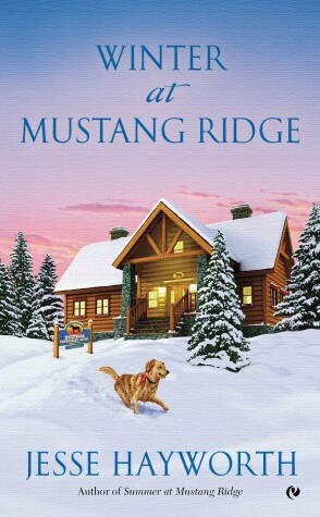 Book cover for Winter at Mustang Ridge