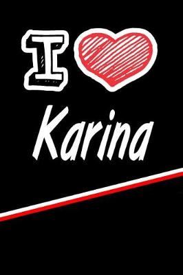 Book cover for I Love Karina