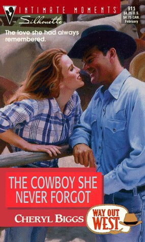 Book cover for The Cowboy She Never Forgot