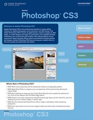 Book cover for Adobe Photoshop Cs3 Coursenotes