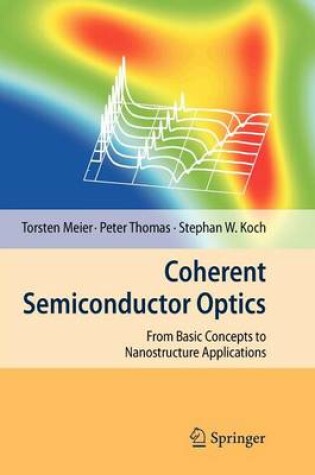 Cover of Coherent Semiconductor Optics