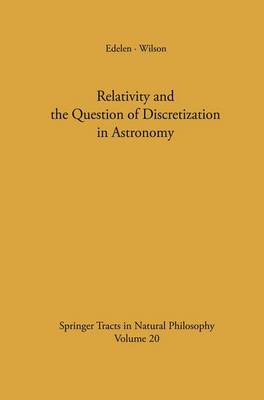 Book cover for Relativity and the Question of Discretization in Astronomy